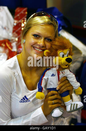 Olympia - Medientag im Team GB Kitting Out - The Pavilion Stockfoto