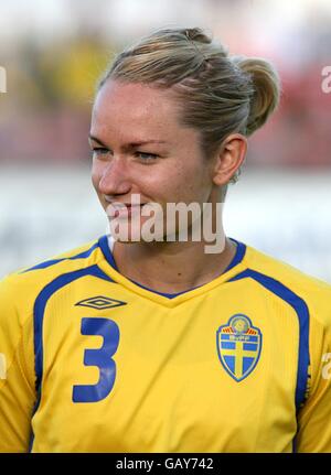 Fußball - UEFA Damen Europameisterschaft 2009 Qualifikation - Gruppe 2 - Republik Irland - Schweden - Richmond Park. Stina Segerstrom, Schweden Stockfoto