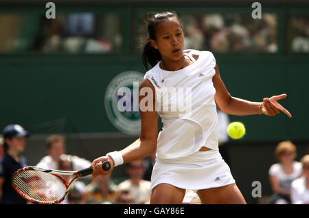 Tennis - Wimbledon Championships 2008 - Tag 4 - All England Club Stockfoto