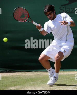 Tennis - Wimbledon Championships 2008 - Tag 7 - der All England Club Stockfoto