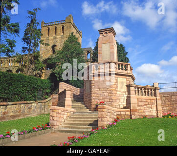 Jedburgh Abbey, Scottish Borders, Schottland Stockfoto