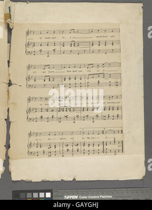 Josephine, meine Jo-Text von R. C. McPherson; Musik von James T. Brymn (Hades-1928698-1966429) Stockfoto