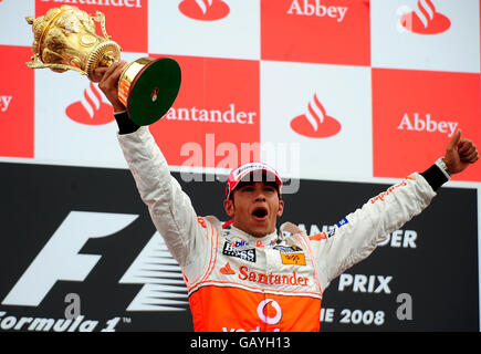 Formel 1 Racing - British Grand Prix - Autorennen - Silverstone Stockfoto