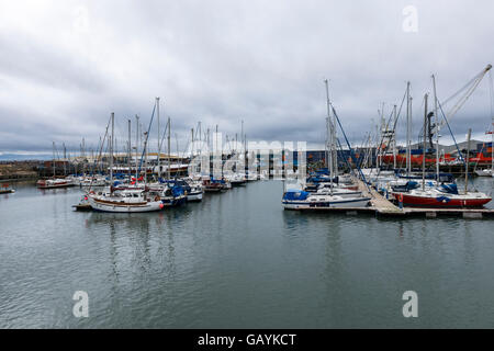 Northumberland Royal Yachtclub Stockfoto