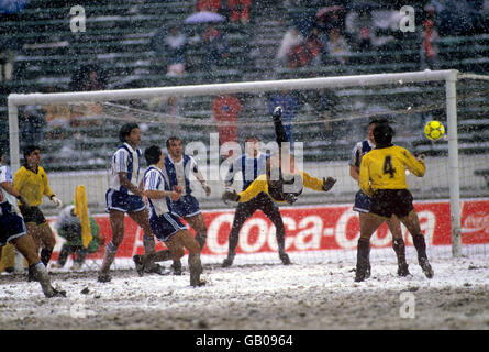 Fußball - Intercontinental-Cup-Finale - Toyota Cup - FC Porto V C.A. Penarol - Nationalstadion - Tokio Stockfoto