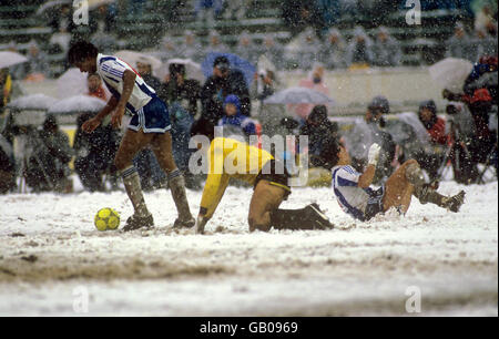 Fußball - Intercontinental-Cup-Finale - Toyota Cup - FC Porto V C.A. Penarol - Nationalstadion - Tokio Stockfoto