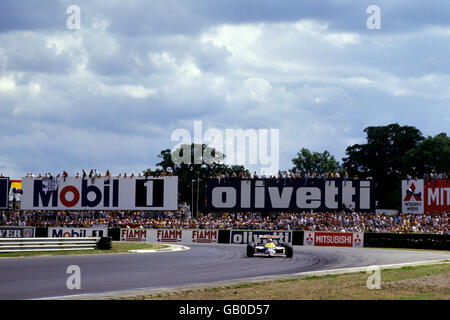 Formel 1 Motor - British Grand Prix - Rennen Silverstone 1987 Stockfoto