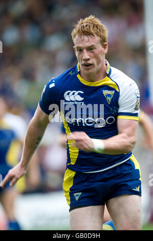 Rugby League - Engage Super League - Warrington Wolves gegen Wakefield Wildcats - Halliwell Jones Stadium. Chris Riley, Warrington Wolves Stockfoto