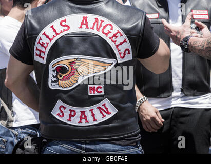 Höllen Engel in Spanien Stockfoto
