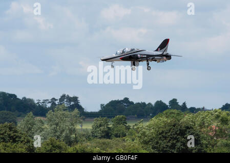 Ferngesteuerte Modell BEA Systems Hawk Jet Trainer Flügel ' n ' Wheels North Weald Airfield Epping Essex England Stockfoto