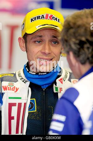 Moto - bwin.com British Motorcycle Grand Prix - Praxis - Donington Park Stockfoto