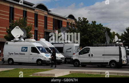 TV Sendung Fahrzeuge Stockfoto