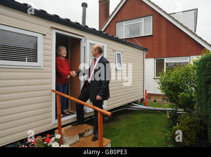 Healey Besuche Tewkesbury Stockfoto