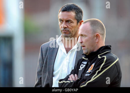 Fußball - freundlich - Chesterfield V Hull City - Spielgelände Stockfoto