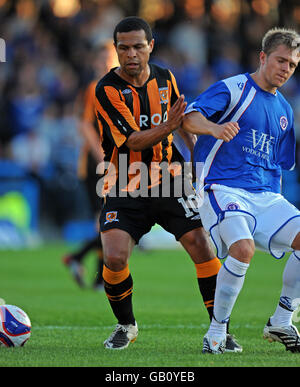 Fußball - freundlich - Chesterfield V Hull City - Spielgelände Stockfoto