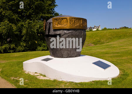 Der Schlacht von Lewes Memorial, "Geist der Rebellion", in Priory Park, Southover East Sussex England United Kingdom Stockfoto