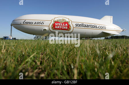 Stella Artois Star über London Stockfoto