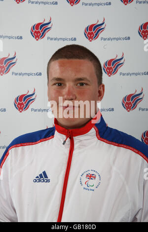 Paralympics GB 2008 Photocall - Birmingham National Indoor Arena. Gordon Reid, Tennis Stockfoto