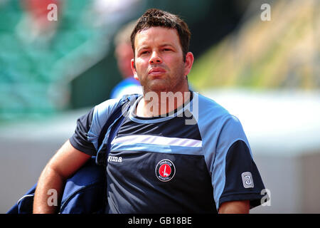 Fußball - freundlich - Brighton & Hove Albion / Charlton Athletic - Withdean Stadium. Charlton Athletic Performance Director Niall Clark. Stockfoto