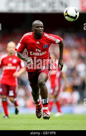 Fußball - der Emirates Cup - Hamburg / Juventus - Emirates Stadium. Thimothee Atouba, Hamburg Stockfoto