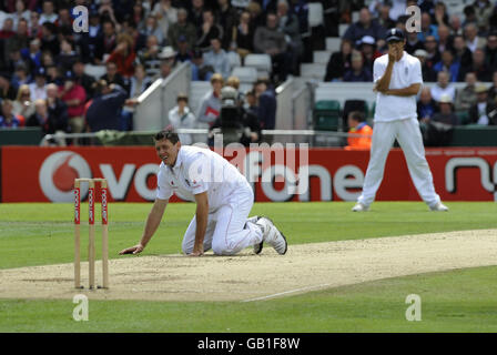 Cricket - Npower zweiter Test - Tag 2 - England V Südafrika - Headingley Stockfoto