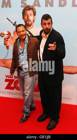Sie Don't Mess mit Zohan an Premiere - Dublin Stockfoto