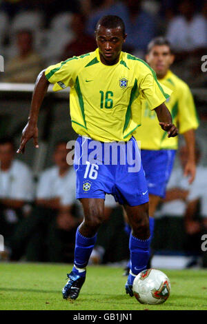 Fußball – FIFA-Konföderationen-Pokal 2003 – Gruppe B – Brasilien – USA. Kleber, Brasilien Stockfoto