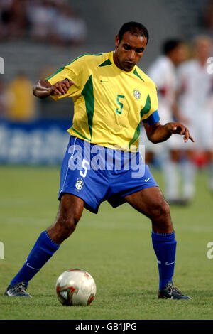Fußball – FIFA-Konföderationen-Pokal 2003 – Gruppe B – Brasilien – USA. Emerson, Brasilien Stockfoto