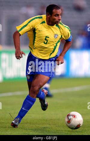 Fußball – FIFA-Konföderationen-Pokal 2003 – Gruppe B – Brasilien – USA. Emerson, Brasilien Stockfoto
