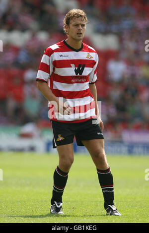 Fußball - freundlich - Doncaster Rovers V Newcastle United - Keepmoat Stadium Stockfoto