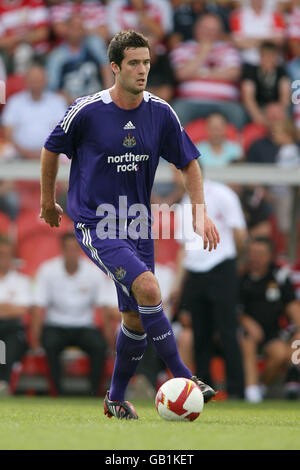 Fußball - freundlich - Doncaster Rovers gegen Newcastle United - Keepmoat Stadium. David Edgar von Newcastle United. Stockfoto