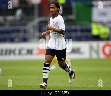 Fußball - Hafen Rotterdam Turnier 2008 - Tottenham Hotspur gegen Borussia Dortmund - De Kuip Stadion. Tottenham Hotspur's Giovani Dos Santos im Spiel gegen Borussia Dortmund Stockfoto