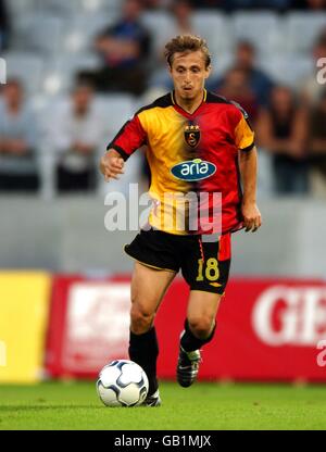 Fußball - freundlich - FC Wacker Tirol Innsbruck / Galatasaray. Aynan Akman, Galatasaray Stockfoto