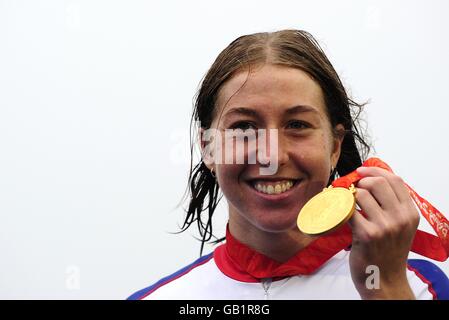 Olympia - Beijing Olympische Spiele 2008 - Tag zwei Stockfoto