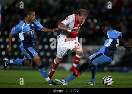 Fußball - Carling Cup - erste Runde - Wycombe Wanderers V Birmingham City - Adams Park Stockfoto