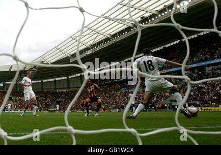 Fußball - Barclays Premier League - Hull City gegen Fulham - KC Stadium Stockfoto