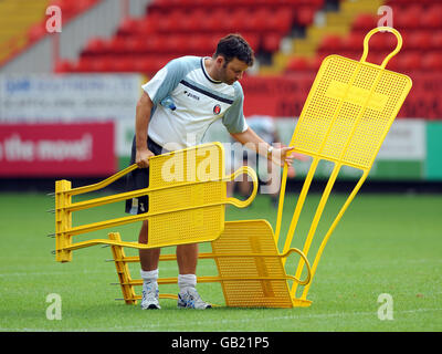 Fußball - Coca-Cola Football League Championship - Charlton Athletic Training - The Valley. Charlton Athletic Performance Director Niall Clark Stockfoto