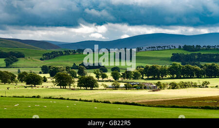 Malerische Aussicht der schottischen Landschaft Stockfoto