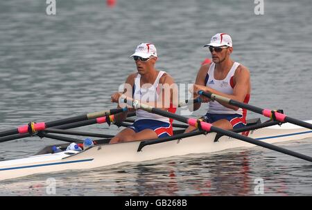 Olympia - Olympische Spiele in Peking 2008 - Tag eins Stockfoto