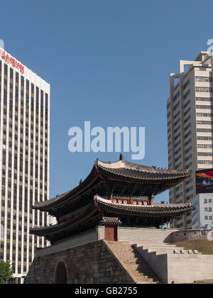 Südlichen Stadttor Namdaemun, Seoul, Südkorea, Asien Stockfoto