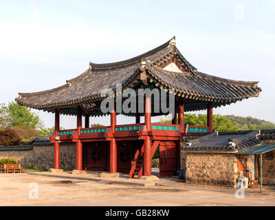 buddhistischen Tempel JeongmiSa in Buyeo Provinz Chungcheongnam-Do, Südkorea, Asien, UNESCO-Welterbe Stockfoto