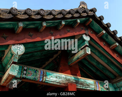 buddhistischen Tempel JeongmiSa in Buyeo Provinz Chungcheongnam-Do, Südkorea, Asien, UNESCO-Welterbe Stockfoto