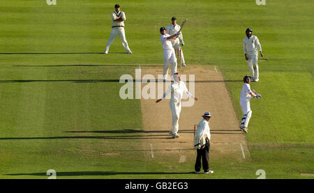 Cricket - Npower dritten Test - Tag 3 - England V Südafrika - Edgbaston Stockfoto