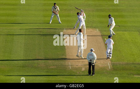 Cricket - Npower dritten Test - Tag 3 - England V Südafrika - Edgbaston Stockfoto