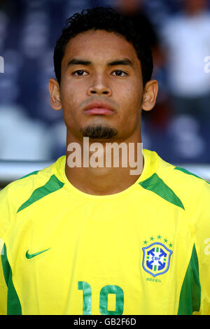 Fußball – FIFA-Konföderationen-Pokal 2003 – Gruppe B – Brasilien – USA. Dudu, Brasilien Stockfoto