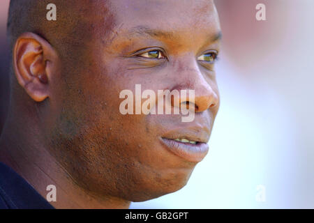 Fußball - freundlich - Torquay United gegen Fulham. Torquay United Manager Leroy Rosenior Stockfoto