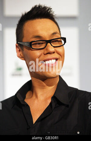 Fashion-Moderator Gok Wan kommt zum Start des Edinburgh Television Festival, das vom 22. Bis 24. August 2008 stattfindet. Stockfoto