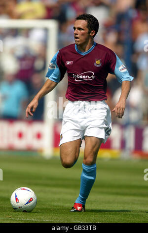 Fußball - Nationwide Division One - Preston North End / West Ham United. Matthew Etherington, West Ham United Stockfoto