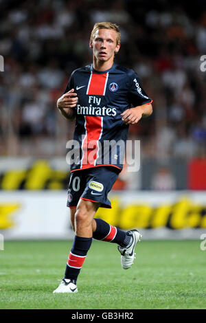 Fußball - Französische Premiere Division - Monaco / Paris Saint Germain - Stade Louis II. Clement Chantome, Paris Saint Germain Stockfoto