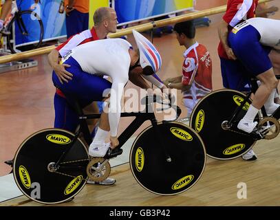 Olympia - Beijing Olympische Spiele 2008 - Tag 6 Stockfoto